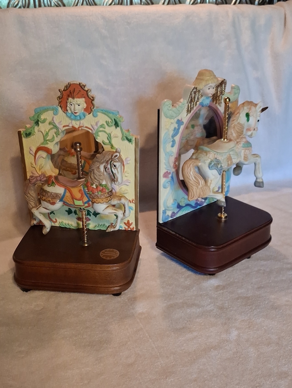 Carousel Horse Music Box Tobin Farley American Carousel Willitts Design